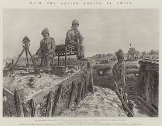 With the Allied Forces in China